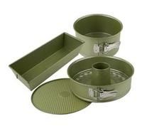 Zenker Ensemble de 3 moules à gâteaux Green Vision – antiadhésif 18–30 cm (cakes et savarin)