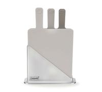 Lot de 3 planches à découper antidérapantes avec support - Passe au lave-vaisselle - Pour fruits, viandes, poissons