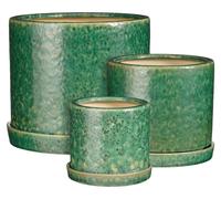 Ensemble de 3 pots de fleurs Milan, de la marque Grün