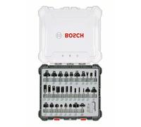 Bosch Coffret de 30 fraises mixtes à queue de 6 mm – 260701747