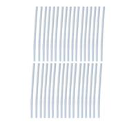 Ensemble de 34 bâtonnets de colle thermofusible, barres de colle transparente EVA à haute viscosité 11 x 300 mm, bâtonnets de colle chaude à forte adhérence pour la réparation de