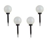 lot de 4 lampes solaires à LED Lampe boule lumineuse Lampe solaire Boule lumineuse