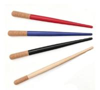 Ensemble de 4 Porte-stylos en Bois avec Breloque Vintage pour écrire et Dessiner, Léger et Portable 21x1x21cm (Porte-stylo vintage)