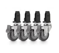 Ensemble de 4 roulettes pour barbecues Napoleon Prestige Pro