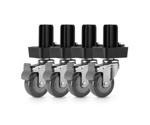Ensemble de 4 roulettes pour barbecues Napoleon Rogue®