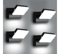 Ensemble de 4 spots LED, 60 W, 5000 lm, 6000 K, indice de protection IP65, pivotants