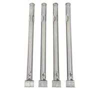 Ensemble de 4 tubes de rechange en acier inoxydable pour barbecue au gaz universel