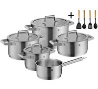 Ensemble de 5 casseroles WMF Comfort Line comprenant un ensemble de casseroles Cookinglife : casseroles de ø 16, 20, 20 et 24 cm et casserole de ø 16 cm