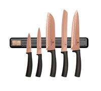 Ensemble de 5 couteaux de cuisine avec lame Berlinger Haus BH-2614 or rose