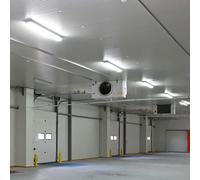 Ensemble de 5 lampes de baignoire à LED de 44 watts Tubes IP65 pour le stockage des plafonniers à la lumière du jour dans une pièce humide et humide