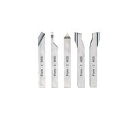 Ensemble De 5 Outils Pour Tour Proxxon, 8x8 Mm 24530