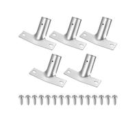 Ensemble de 5 Supports pour Manche de Balai Support en Métal pour Manches de Balai Support de Balai Adapté aux Manch BALAI A CENDRE