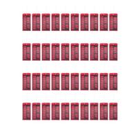Ensemble de 50 Étiquettes D'arrêt D'équipement Double Face | Impression Bilingue, Œillet Renforcé, Boucle Fil Sécurisée, pour Inspections et Équipements Industriels