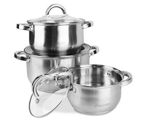 Ensemble de 6 casseroles MR-2120-6L MAESTRO