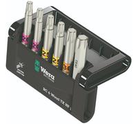 Wera Embouts Torx Bit-Check 6 Wood TX HF 1 – Assortiment 6 pièces