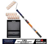 Ensemble De 6 Rouleaux À Peinture Medium Pile Hamilton Alabama 9" Avec Perche