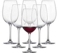 Ensemble de 6 verres à vin rouge en cristal Tritan, de la marque Unyqoos®, adaptés au lave-vaisselle, résistants aux chocs et aux rayures, fabriqués en Allemagne, design classique et élégant
