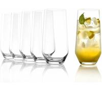 Stölzle Lausitz – Verres à eau & long-drink Quatrophil 390 ml, lot de 6, cristal sans plomb