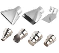 Ensemble de 7 buses en acier inoxydable pour pistolets à air chaud, accessoires