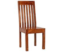 Ensemble de 7 pièces en bois massif d'acacia mangue avec pieds en acier revêtu par pulvérisation, 180 x 90 x 76 cm, moderne, scandinave, rustique, pour salle à manger, cuisine, salle à manger