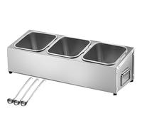 Ensemble De 8 Casseroles, Étagères À Épices En Acier Inoxydable Avec Couvercles Et Cuillères, Support À Condiments Sur Pied À 2 Rangées, Étagère De Rangement Pour Confitu,A-88X18X16CM/35X7X6IN