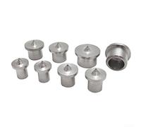 Ensemble de 8 Centreurs à Tenon Creux pour Menuiserie Ensemble | Outil de Perçage et Alignement pour précis pour en Acier , Pointes de Marquage pour Bois et pour timber, Kit de