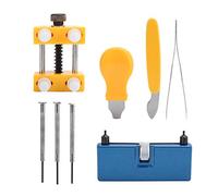 Ensemble de 8 outils d’ouverture pour couvercle arrière de montre, démonteur de fond de montre pour le remplacement de la pile, kit de réparation de précision pour montres avec