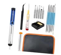 Ensemble de 8 pièces à souder multifonction comprenant des outils essentiels et un fer à souder pour un travail détaillé et des travaux manuels, ensemble d'outils de soudage à température