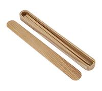 Ensemble de baguettes en bois réutilisables avec boîte de cire blanche, vaisselle Portable pour la maison, le bureau, le Restaurant et l'extérieur (Boîte à baguettes en frêne + baguettes)