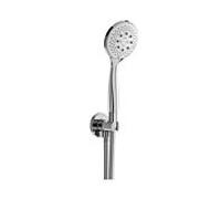 Herzbach Living Spa 11.620225.2.01 avec support conique, coude de raccordement douche, 2000 .250mm, rond, chromé