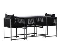 Venture home ensemble balcon Noto - Noir