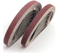 Ensemble de Bandes Abrasives - AIMOONSA - FEIHU - 13x457 mm - Grain 40/80/120/180/320 - Corindon revêtement ouvert