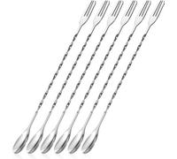 Ensemble de bar robuste en acier inoxydable avec verres à boire, cuillère doseuse et décapsuleur, idéal pour les événements et les réceptions
