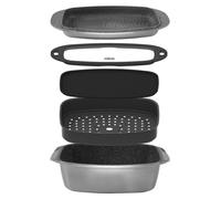STONELINE® set de cuisson 5 pièces 39x22 cm | avec couvercles