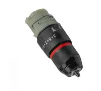 Ensemble de boîte de vitesses 16,8 V 21 V avec mandrin en métal de 10 mm, 3 fonctions pour tête de pilote IMPACT pour batteries brossées et sans balais, pièce de rechange noire