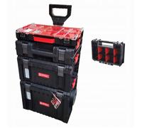 Boite QBRICK System PRO Set 5en1 - Cart, Toolbox, Toolcase, Organizer 100 et Multi, set de 5 boites a outils