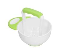 Ensemble de bols à écraser pour aliments | Presse les aliments | pour fruits avec tige de broyage, pour hachoir antidérapant, presse-purée portable