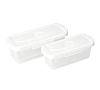 Ensemble De Bols À Panure - Accessoires De Cuisine Multifonctionnels 2 Pièces, Récipient À Panure Avec Couvercle Pour Ailes De Poulet, Rondelles D'oignon, Légumes, Mélangeur À Pratique Pour La