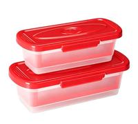 Ensemble De Bols À Panure - Accessoires De Cuisine Multifonctionnels 2 Pièces, Récipient Panures Avec Couvercle Pour Ailes De Poulet, Rondelles D'oignon, Légumes, Mélangeur À Panure Pratique Pour La