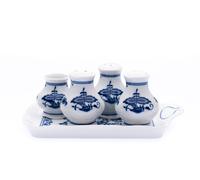 Ensemble de bols à saupoudrer, porcelaine tchèque, Mary-Anne, Leander, 5 D.
