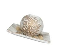 Ensemble de bougies d ' aromathérapie en coquille de noix de sculptée, décorations de chambre à coucher, d ' anniversaire pour la relaxation et les méditations, bougie parfumée en coquille de