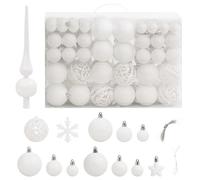 Ensemble de boules de Noël vidaXL