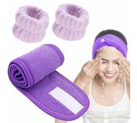 Ensemble de bracelets de lavage du visage - de serviettes de toilette en