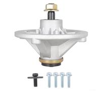 Ensemble de broche de pont pour Toro Z4200 Z4202 Z4220 Z4235 Z5020 - Kit de mandrin de tondeuse à usage intensif remplace 110-6866 117-1192 pièce de pont de coupe argentée
