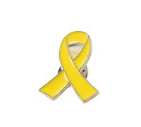Ensemble de broches ruban reconnaissance, 20 pièces/2.8x2.1cm, accessoire conception en émail for diverses fêtes, usage quotidien Pour Les fêtes(Gold-color)