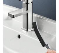 Ensemble de brosses de nettoyage polyvalentes pour la salle de bain - brosse à joint, brosse pour évier, brosse pour robinet, brosse pour baignoire, brosse pour fenêtre pour nettoyer les coins, les fi