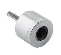 Ensemble de brosses de nettoyage pour tuyaux de perceuse électrique pour tubes en cuivre et métal, têtes interchangeables de 15 mm et 22 mm pour ébavurer la rouille et le polissage dans la plomberie
