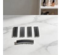 Ensemble de brosses de rechange en acier inoxydable pour appareils de nettoyage de tuyaux en cuivre utilisés dans la plomberie et la climatisation (28 mm)