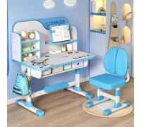 Ensemble de bureau et de chaise réglables pour enfants