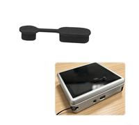 Ensemble de cache-boutons d'alimentation rotatifs Anbernic RG - Double coque Forpla pour faciliter la transition des boutons et éviter les interruptions liées au toucher (noir)